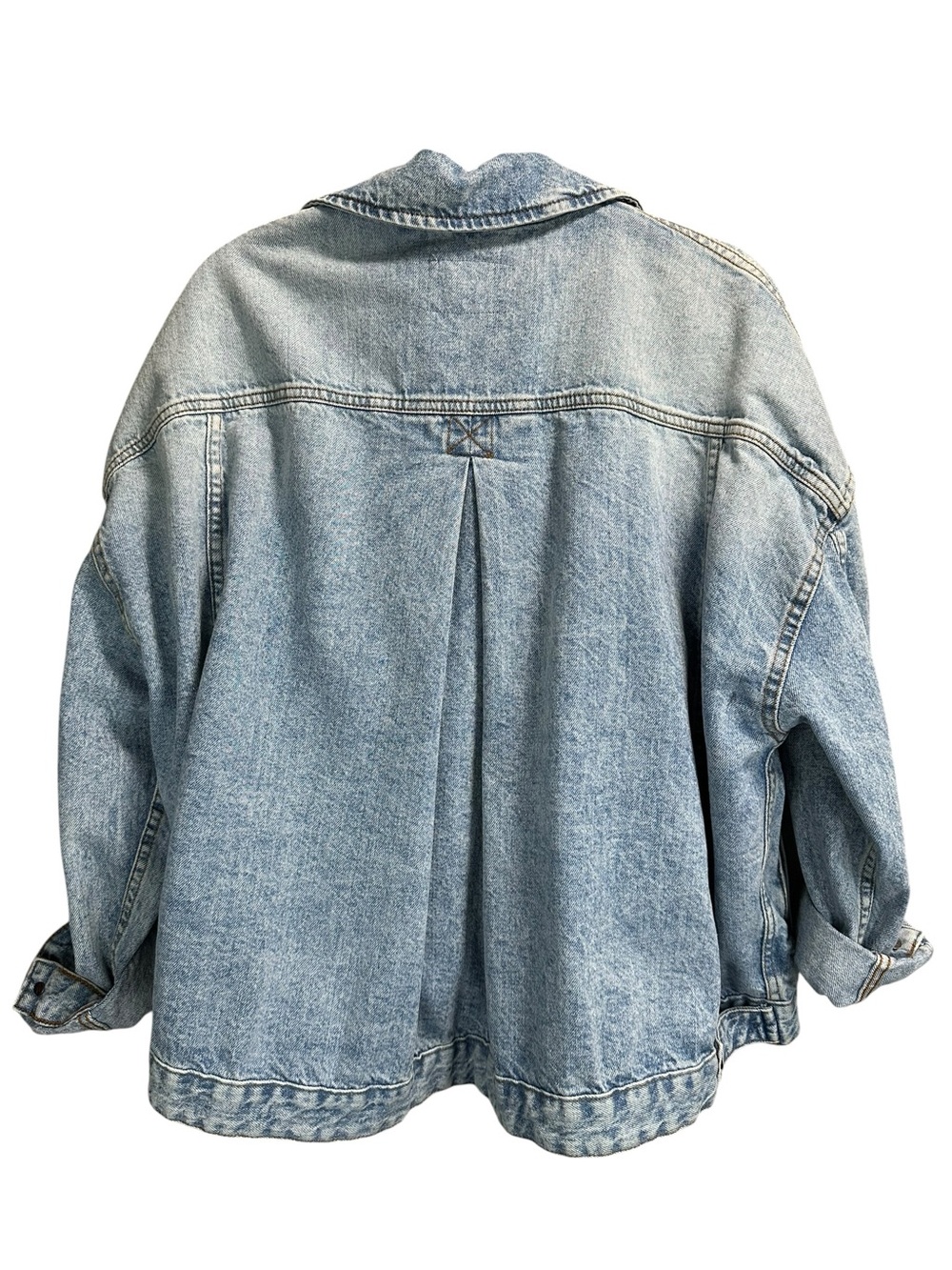 Free People We The Free Opal Swing Denim Jacket - Picture 9 of 12